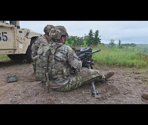 219th Security Forces Train at Camp Ripley, MN