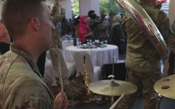 B Roll: Super Garuda Shield: 25th Infantry Division Tropic Lightning Brass Band Community Outreach Performance