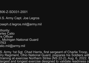 2-107 CAV conducts zodiac water training at exercise Northern Strike