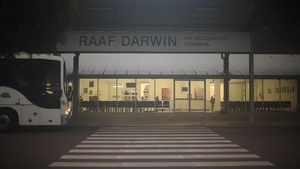 3/5 Departs From Darwin B-Roll