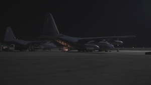 Aeromedical Evacuation Technicians Perform Exercise With 379th Expeditionary Medical Group