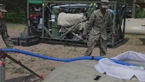 Marine Air Wing Support Squadron 471 Purify Natural Water at Exercise Northern Strike 22