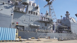 USS Leyte Gulf deploys
