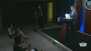 Defense Official Holds Briefing