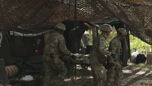 B-roll: Mass casualty exercise at Gila Focus