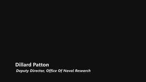 Dillard Patton, Office of Naval Research, Technology Operational Experimentation Exercise 2022 (Interview)