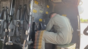 Marines with Marine Light Attack Helicopter Squadron (HMLA) 167 support exercise Northern Strike 22-2