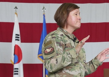 CMSAF Bass visits Osan Air Base