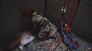 151st Medical Group trains in lifesaving exercise