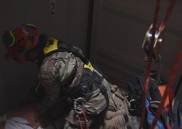 151st Medical Group trains in lifesaving exercise