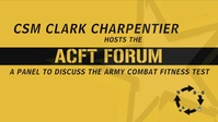 MEDCoE ACFT FORUM