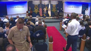 Retirement Ceremony in honor of RADM Brian Hurley