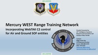 Mercury West - WebTALK C2 Integration