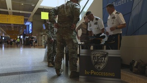 U.S. Army Forces Command Best Squad Competition 2022 Arrival