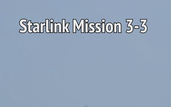 Starlink Mission 3-3 Launches from Vandenberg