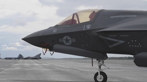 USMC F-35 Lightning IIs participate in RF-A 22-3 B-Roll