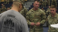 US Army Forces Command Best Squads Conduct Ice Breaker - B-Roll