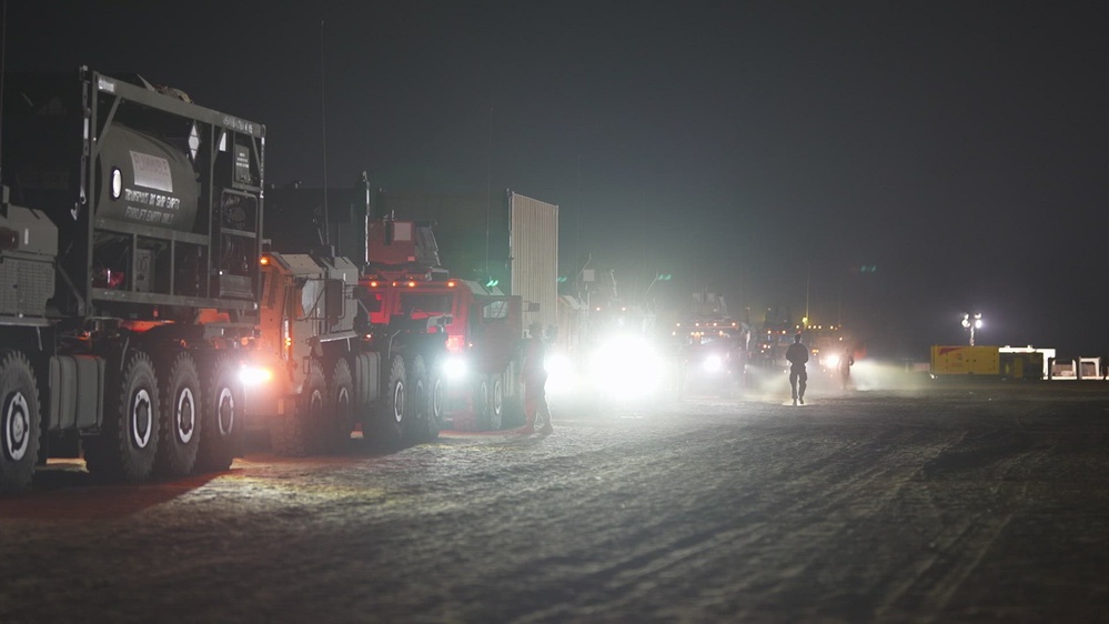 DVIDS - Video - LSA Convoy Departure