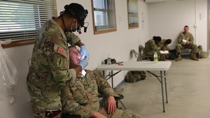 237th Brigade Support Battalion get examination during Northern Strike 22-2