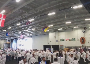 Abraham Lincoln host RIMPAC 2022 Reception