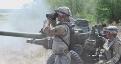 1-134th Field Artillery Regiment conducts live fire exercise during Northern Strike 22