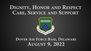 Air Force Tech Sgt. Lee E. Ware - Dignified Transfer