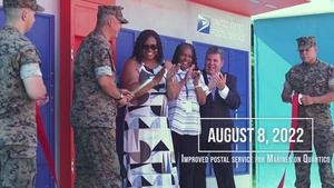 U.S. Postal Service ribbon-cutting ceremony
