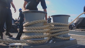 RIMPAC 2022 Line-Handling aboard USS Portland (LPD 27)
