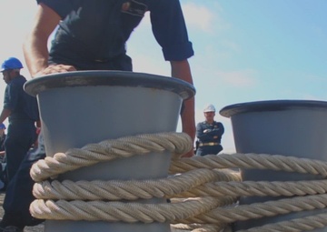 RIMPAC 2022 Line-Handling aboard USS Portland (LPD 27)