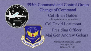 595th Command and Control Group Change of Command