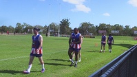 MRF-D 22 Australian Football Team Participates in the Footy 9's