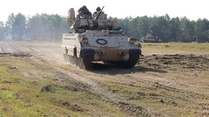3ABCT, 1CD Zeroes Bradley fighting vehicles in Poland