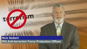 August is Anti-Terrorism Awareness Month -- Week 4