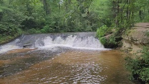 Trout Falls at Fort McCoy's Pine View Recreation Area