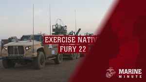 Marine Minute: Exercise Native Fury 22