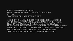 7TH MDG EXECUTES TCCC TRAINING
