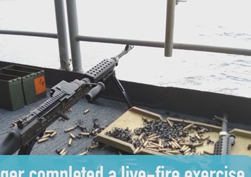 Live-Fire Exercise aboard USS George H.W. Bush (CVN 77)