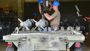 122nd Fighter Wing conducts combat munitions training
