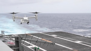 USS Abraham Lincoln (CVN 72) conducts flight operations