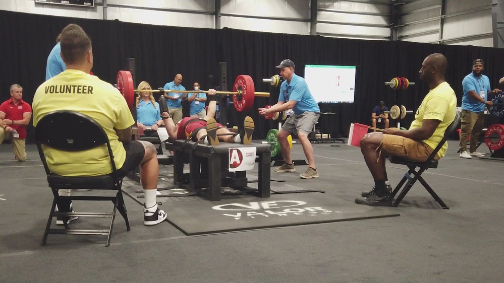 DVIDS - Video - 2022 DoD Warrior Games Powerlifting B-Roll