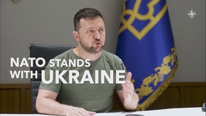NATO supports Ukraine’s brave fight against Russia’s invasion