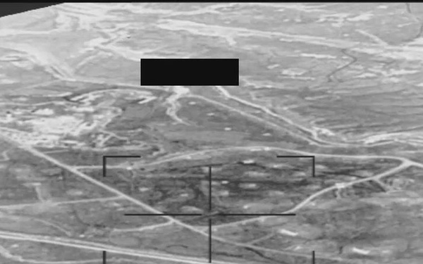 DEIR EZ-ZOR, Syria Strike Footage