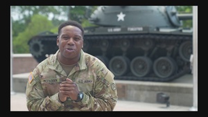 Carolina Panthers CPT Brandon McFadden Shout Out