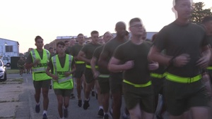 Security Battalion conducts Moto Run