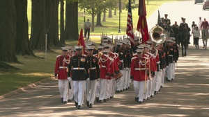 Military Funeral Honors with Funeral Escort for U.S. Marine Corps Sgt. Maj. John Canley