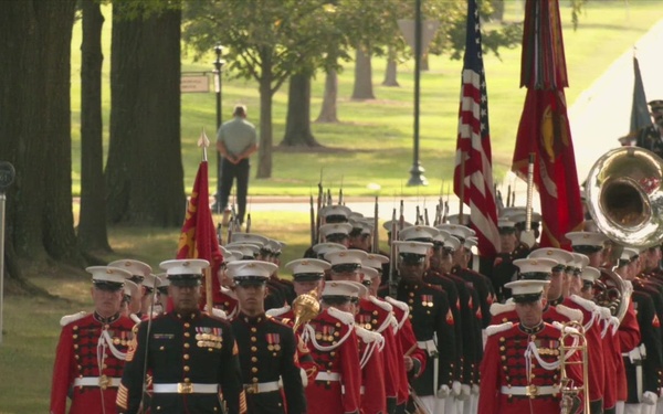 Military Funeral Honors with Funeral Escort for U.S. Marine Corps Sgt. Maj. John Canley