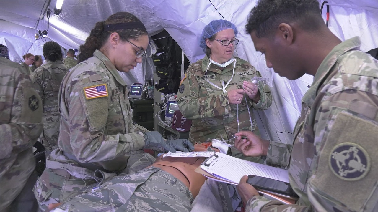 DVIDS Video 399th Combat Support Hospital Global Medic