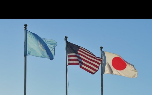 Kadena Air Base Keystone Theater: National Anthem Video