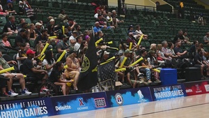2022 DoD Warrior Games Wheelchair Basketball Gold Medal Game B-Roll