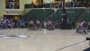 2022 DoD Warrior Games Wheelchair Basketball B-Roll